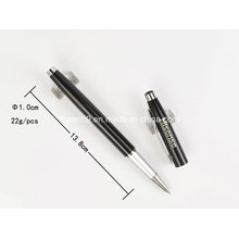 Precio barato rodillo negro Metal Pen diseño único sólo nuestra marca de fábrica